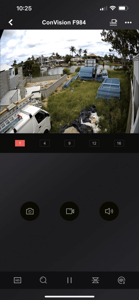 Construction security camera