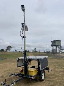mobile time lapse camera trailer hire