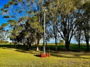 time lapse camera hire on modular pole system New South Wales