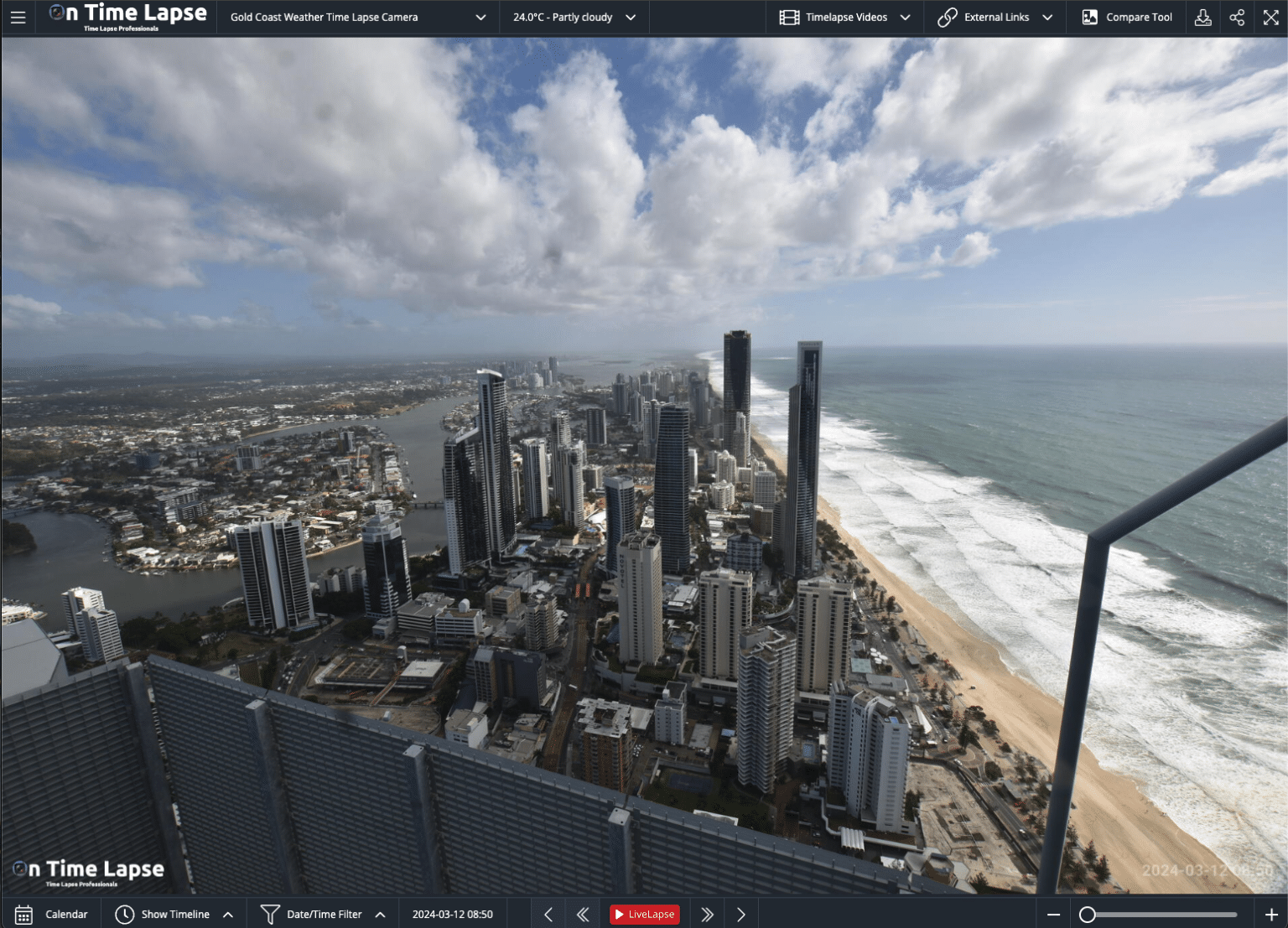 On Time Lapse Dashboard