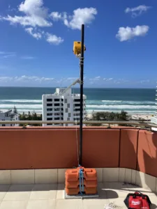 Installation 38 time lapse camera hire roof mounted pole