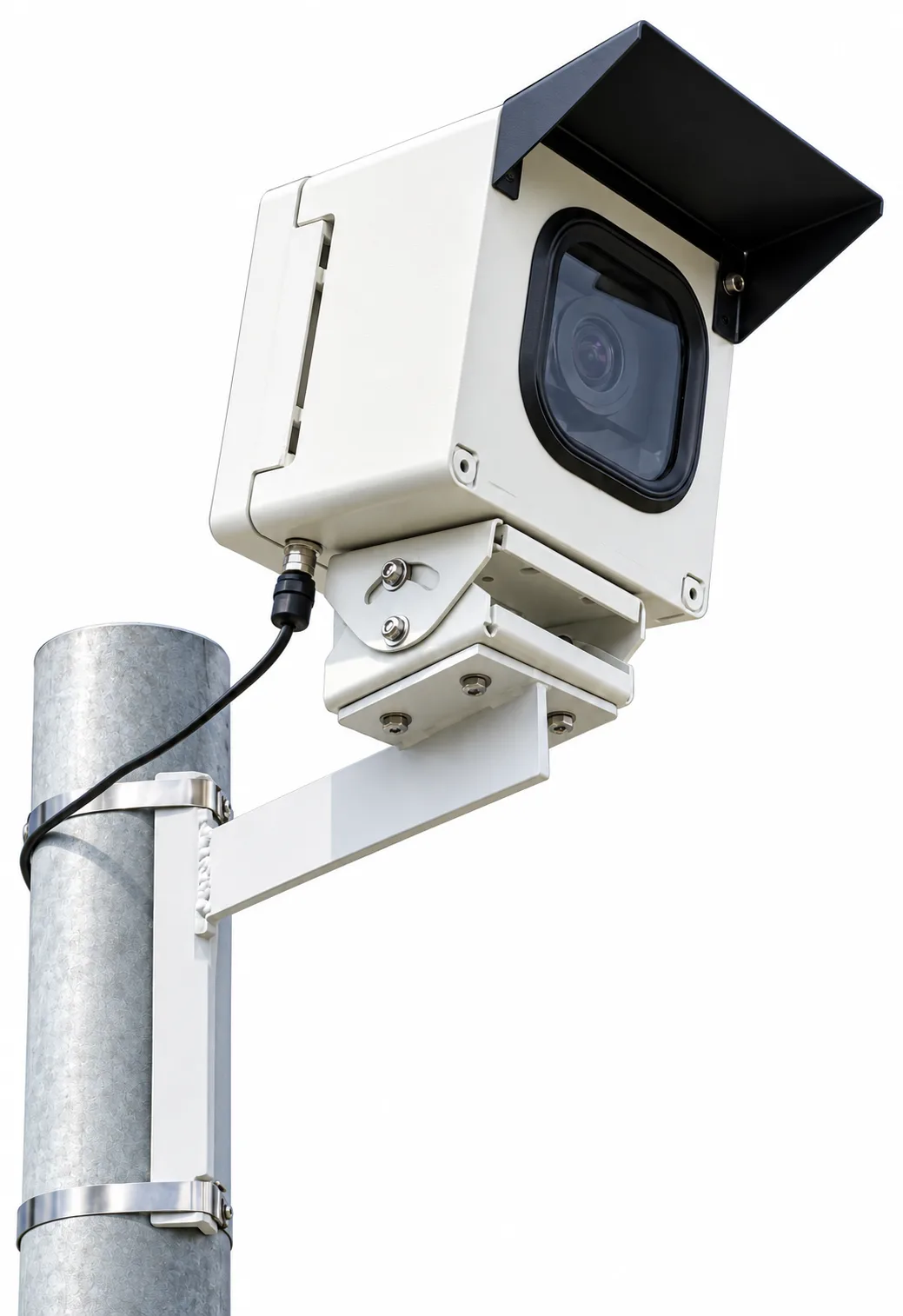 How Sydney Construction Teams Use Time Lapse for Progress Reporting 4 Construction time lapse camera mounted on a fixed pole