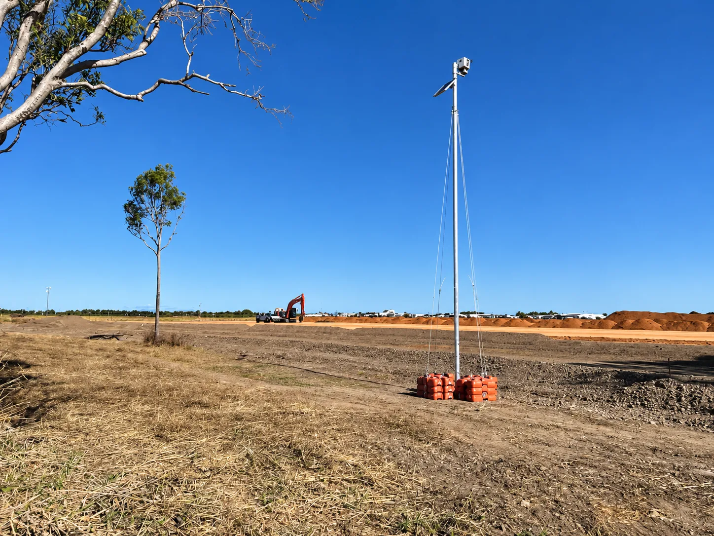 How Sydney Construction Teams Use Time Lapse for Progress Reporting 1 Time lapse camera monitoring construction progress on site