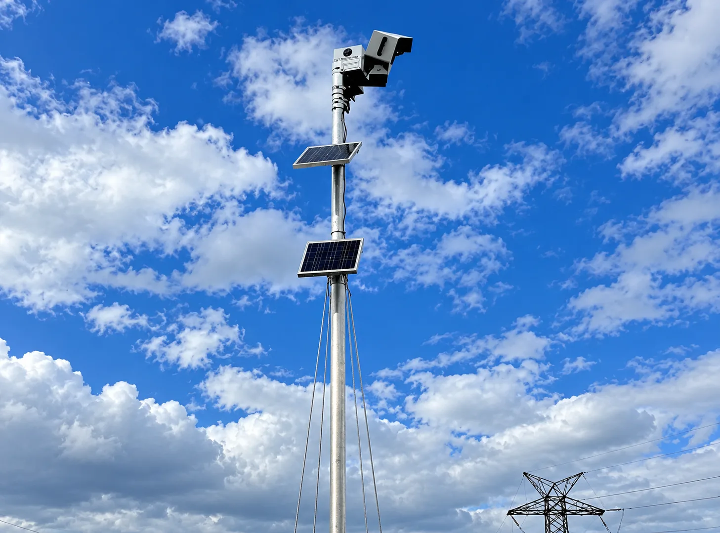 How Sydney Construction Teams Use Time Lapse for Progress Reporting 3 Solar powered time lapse camera for construction site monitoring